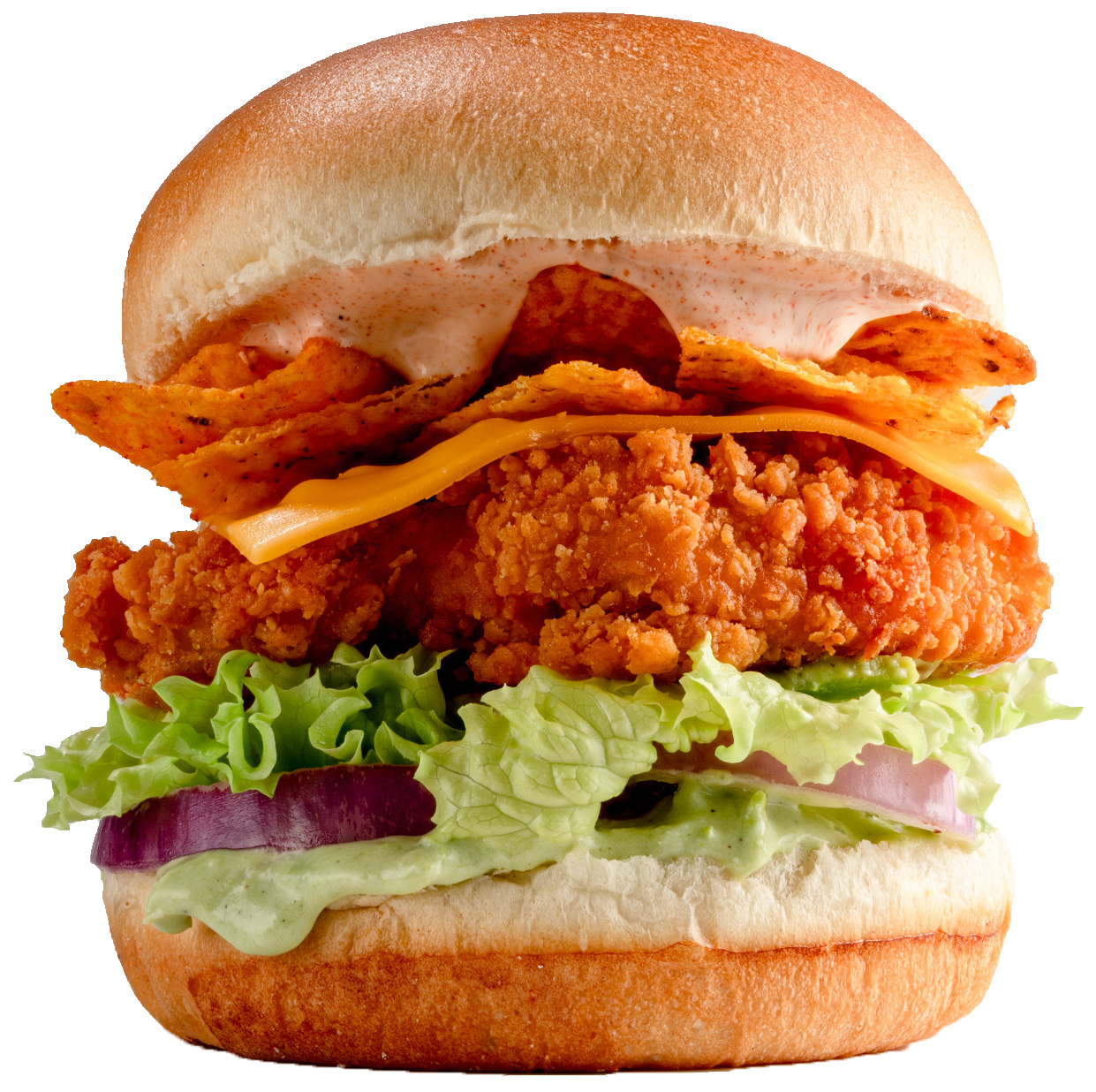 Krispy Krunch chicken burger